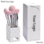 Daily brush set Makeup Brush Set, 11PCS Silver Glitter Crystal Make Up Brush