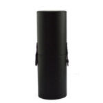 Brush Holder Portable Makeup Brush Case,Pu Leather Makeup Brush Holder with Button,Travel Cup Storage Dustproof Makeup Cosmetic Bags