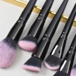 Professional Makeup Brush Set 18Pcs Pro Deluxe Makeup Brushes set with Make up Brush Holder