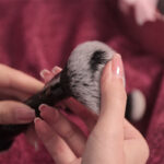 2-in-1 Make up brush Dual-Ended Cream + Powder Brush