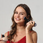 2-in-1 Make up brush Dual-Ended Cream + Powder Brush