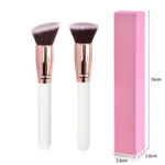 Foundation Brush Foundation Brush For Liquid Makeup :Angled & Flat Top Kabuki Brush Synthetic Professional Makeup Brush For Liquid,Cream,and Powder-Buffing,Blending,Flawless Face Brush