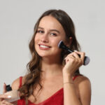 2-in-1 Make up brush Dual-Ended Cream + Powder Brush