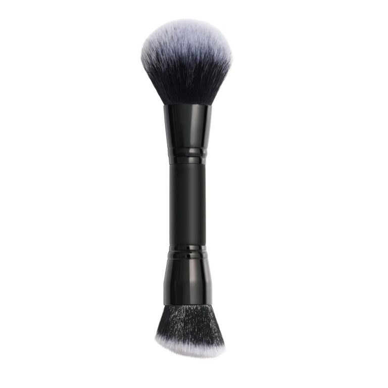 2-in-1 Make up brush Dual-Ended Cream + Powder Brush