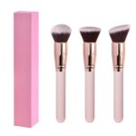 Foundation Brush Foundation Brush For Liquid Makeup :Angled & Flat Top Kabuki Brush Synthetic Professional Makeup Brush For Liquid,Cream,and Powder-Buffing,Blending,Flawless Face Brush