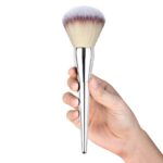 Powder Brush Large Powder Brush Flat Arched Premium Durable Kabuki Makeup Brush Perfect For Blending Liquid,Cream and Flawless Powder,Buffing, Blending