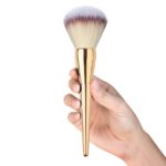 Powder Brush Large Powder Brush Flat Arched Premium Durable Kabuki Makeup Brush Perfect For Blending Liquid,Cream and Flawless Powder,Buffing, Blending