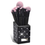 Professional Makeup Brush Set 18Pcs Pro Deluxe Makeup Brushes set with Make up Brush Holder