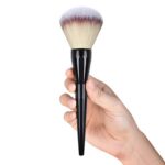 Powder Brush Large Powder Brush Flat Arched Premium Durable Kabuki Makeup Brush Perfect For Blending Liquid,Cream and Flawless Powder,Buffing, Blending