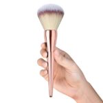 Powder Brush Large Powder Brush Flat Arched Premium Durable Kabuki Makeup Brush Perfect For Blending Liquid,Cream and Flawless Powder,Buffing, Blending